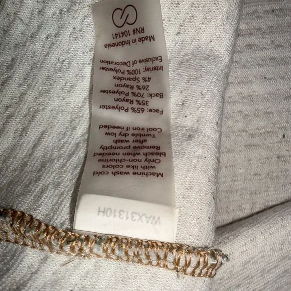 CALIA Cozy Turtleneck Ribbed Sweatshirt in Camel - Picture 4 of 4